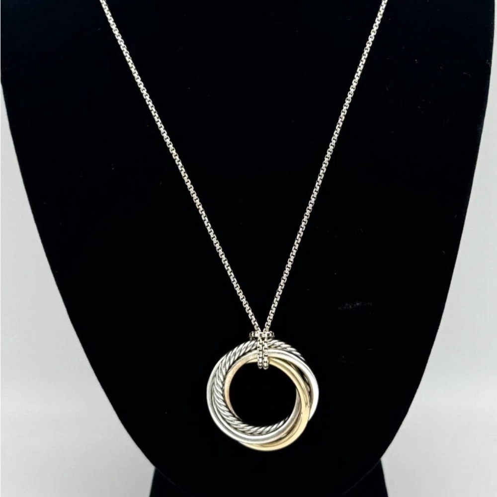 David Yurman Crossover Pendant Necklace